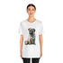 Loving Pug in Watercolor - Short Sleeve Tee